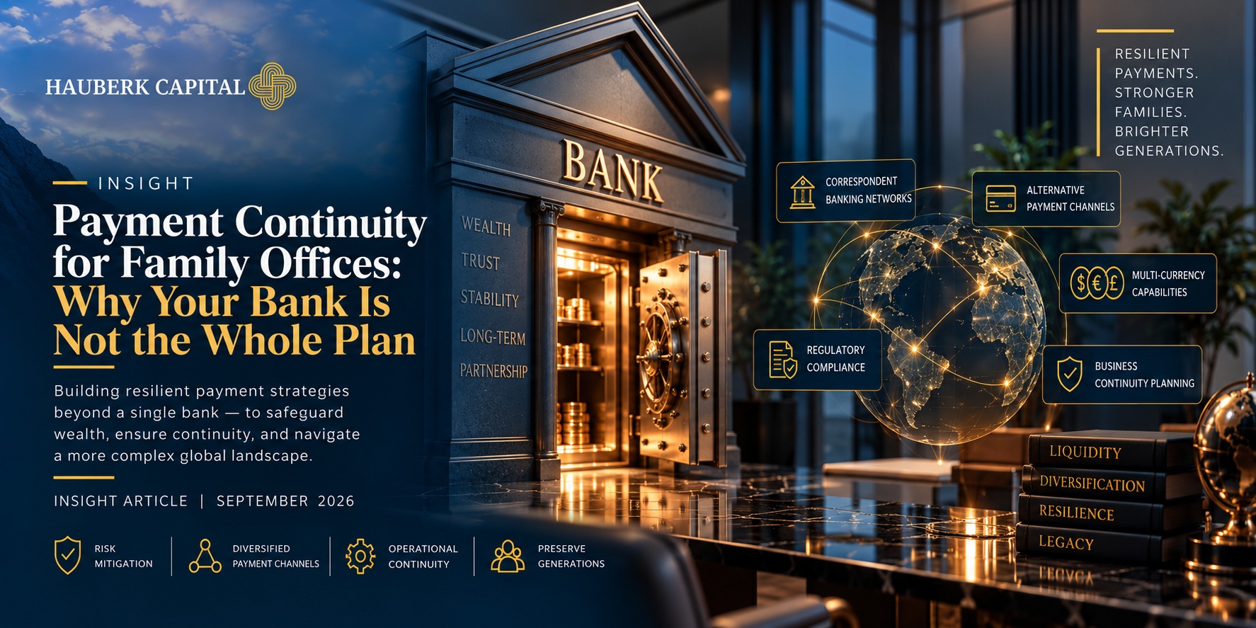 Payment Continuity for Family Offices: Banking & Sanctions Risk