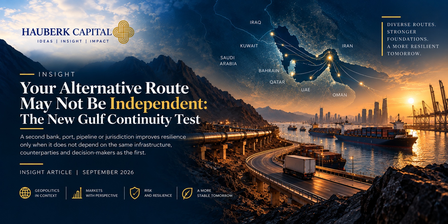 Your Alternative Route May Not Be Independent: The New Gulf Continuity Test