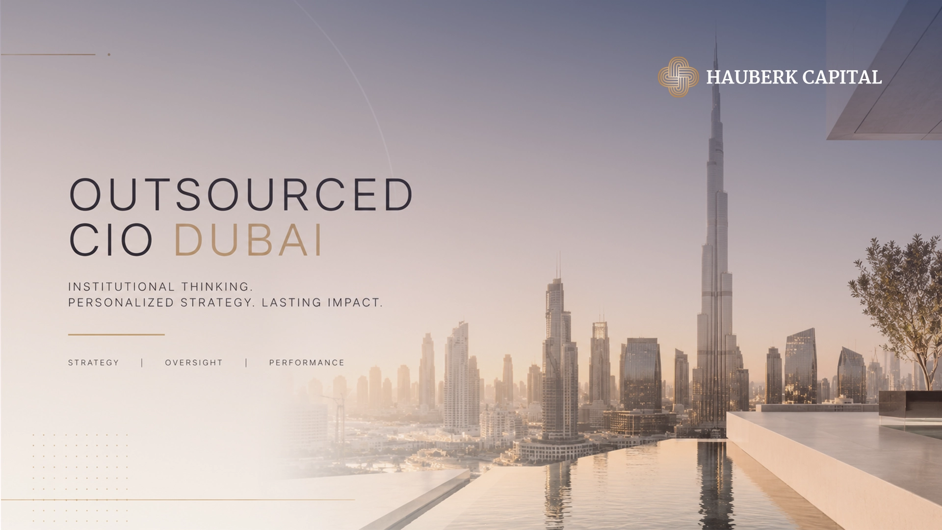 Outsourced CIO Dubai