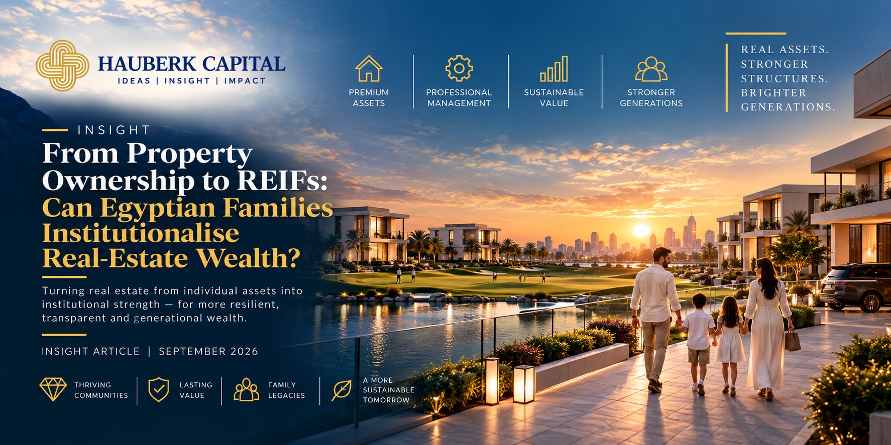Real Estate Investment Funds in Egypt: Institutionalising Family Wealth