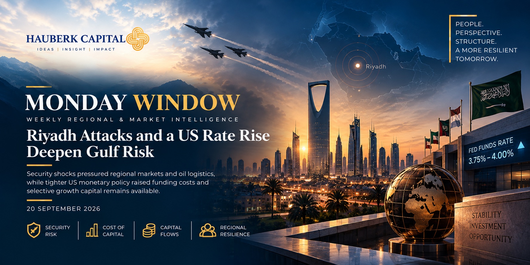 هجمات الرياض ورفع الفائدة الأمريكية يعمقان المخاطر الخليجية فيما تجمع تابي 233 مليون دولار